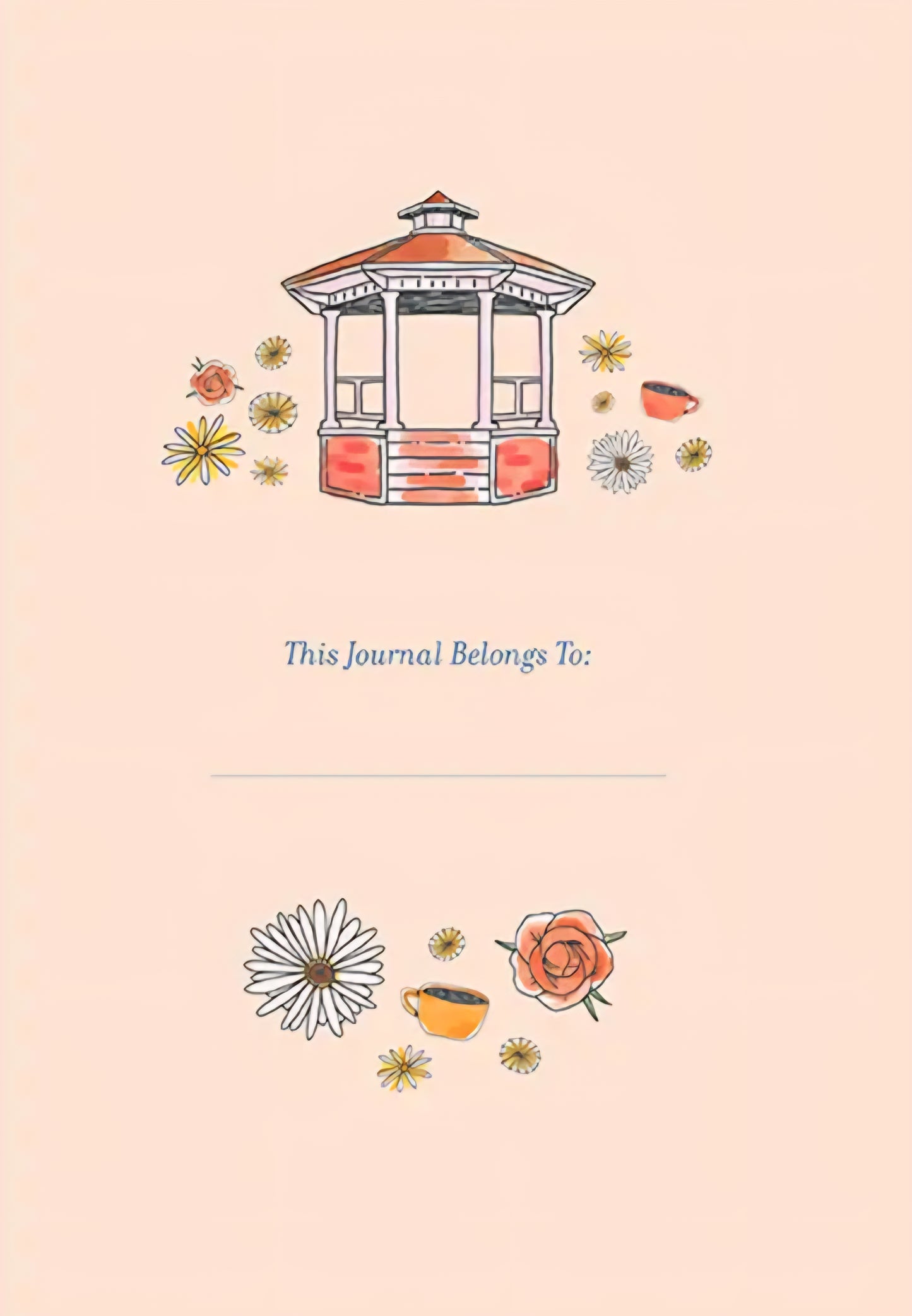 Gilmore Girls Embroidered Journal