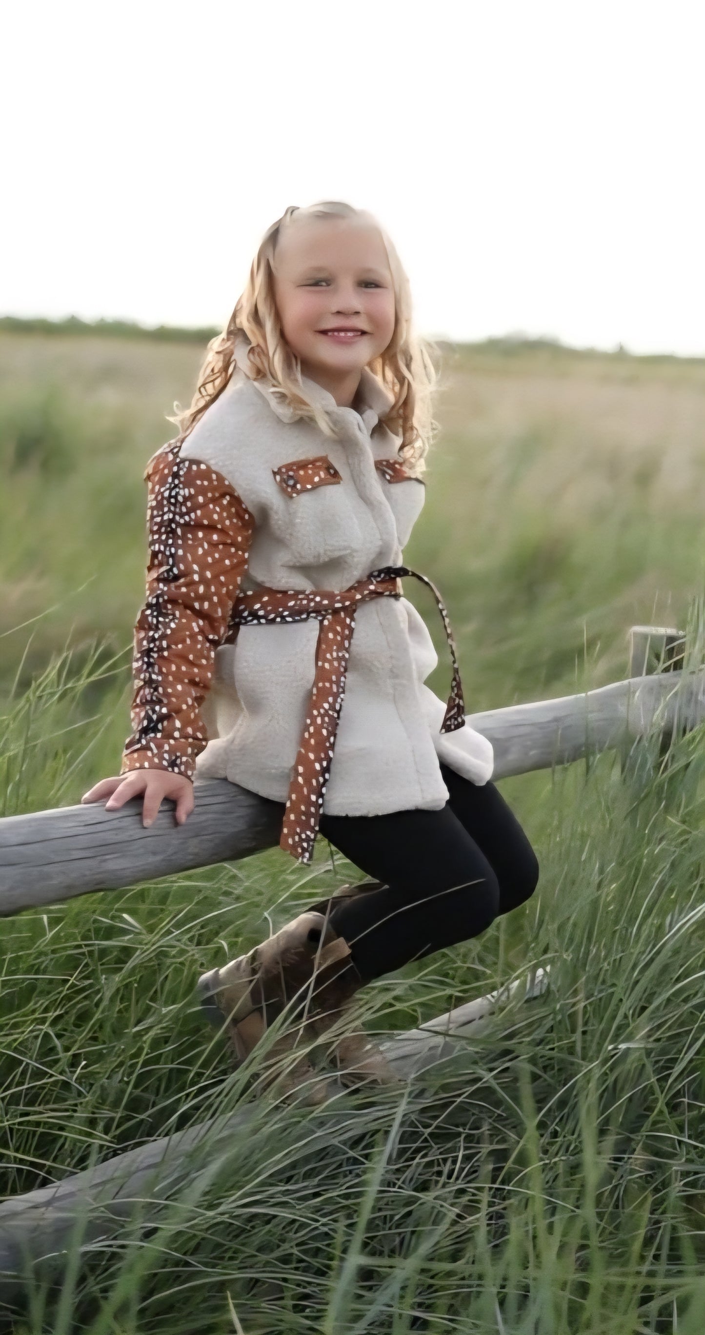 Reagan Sherpa Quilted Jacket Fawing Over You Girls