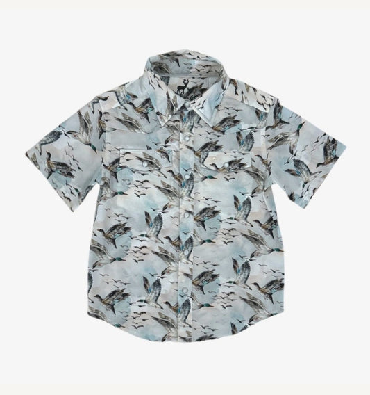 Performance Pearl Snap Men's/Mallard Sky