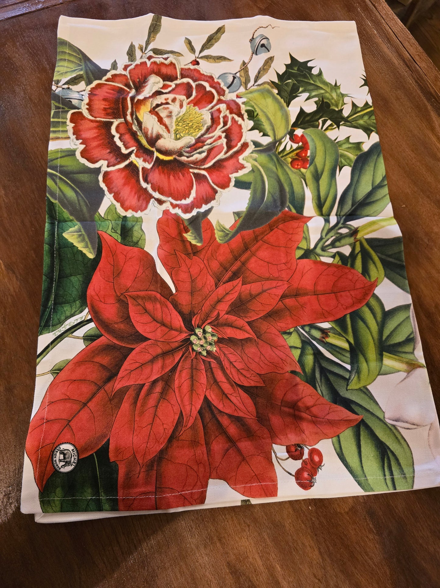 Poinsette Kitchen Towel