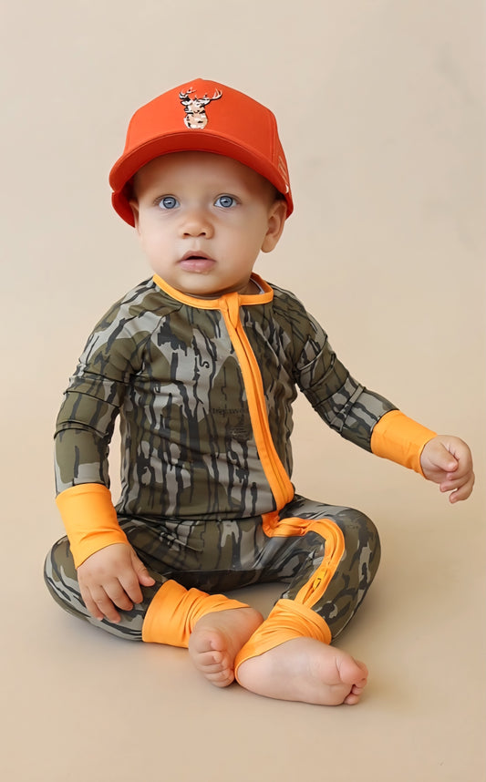 L/S Zipper Microfleece PJ Set Baby