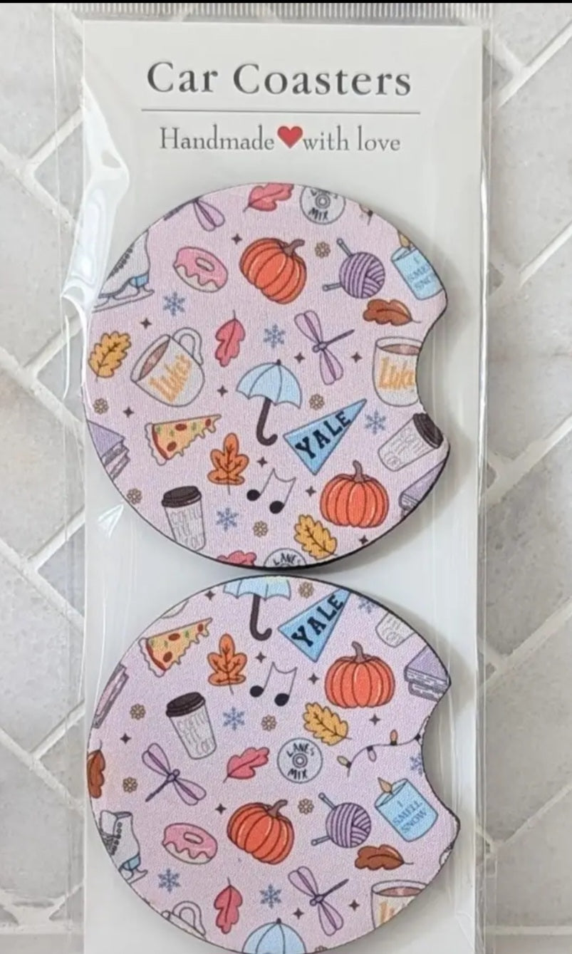 Gilmore Girls Inspired Car Coasters