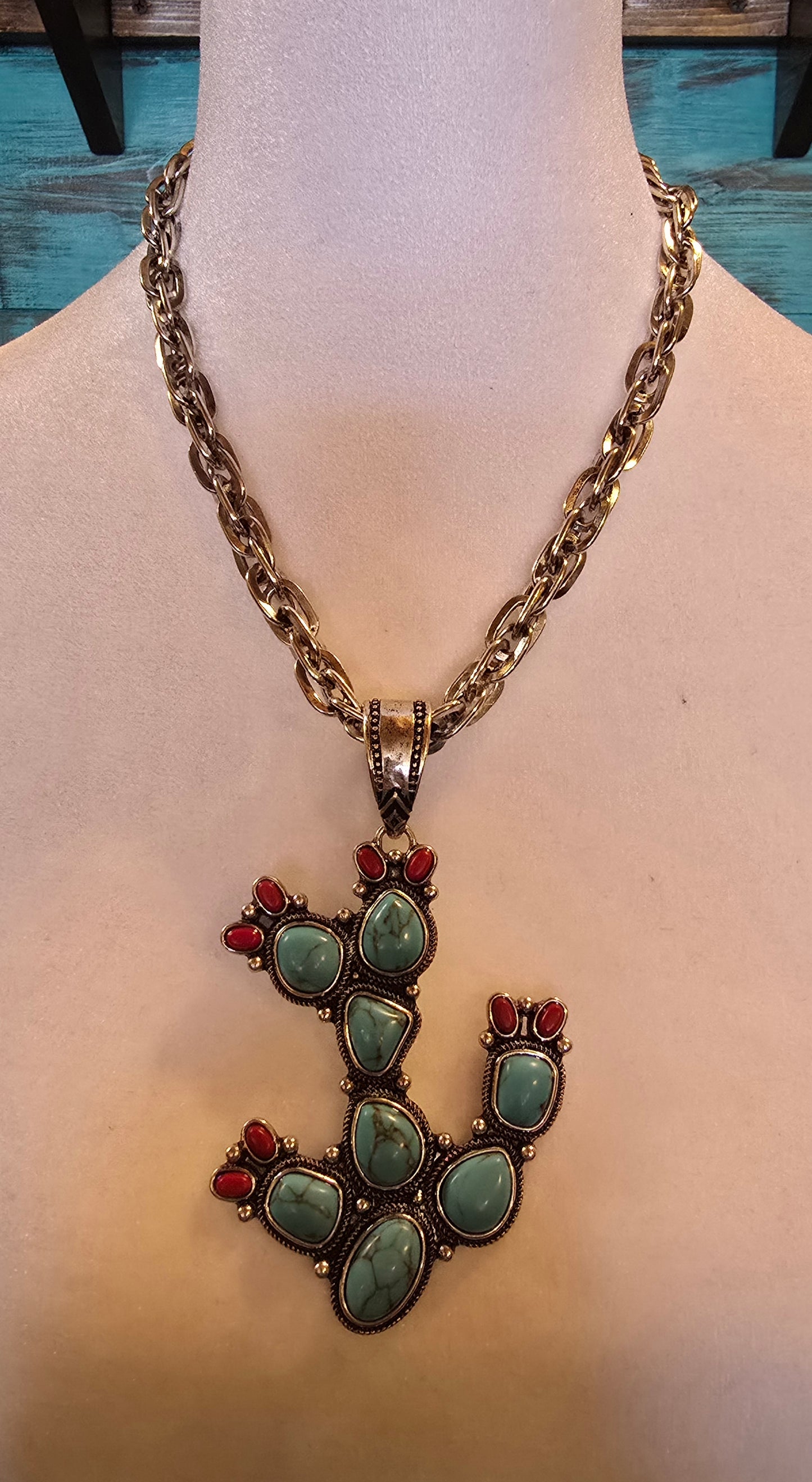 Cactus Necklace