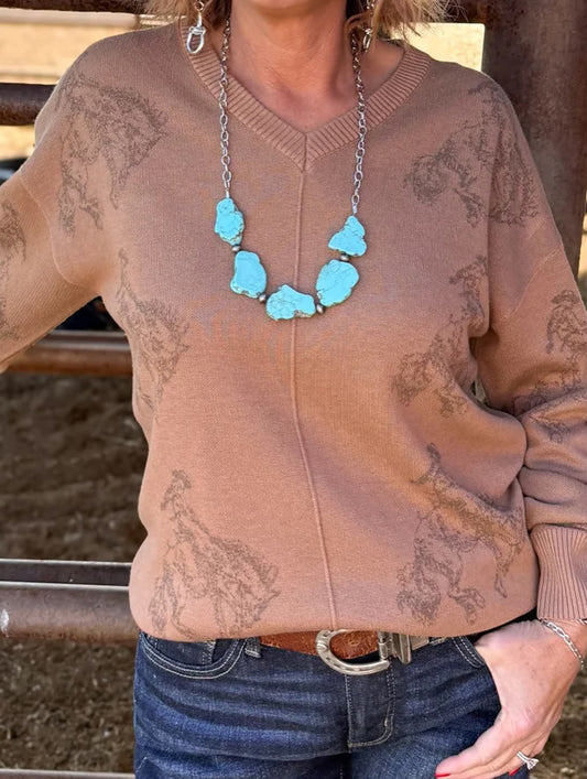 Saddle Up Sweater