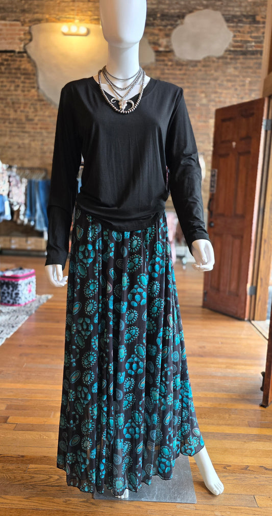 Concho Kreek Maxi Skirt