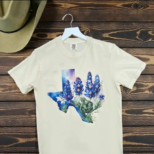 Bluebonnet Texas Tee