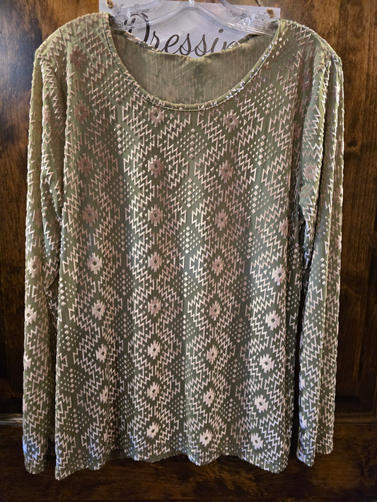 Make It Rain Mesh Top