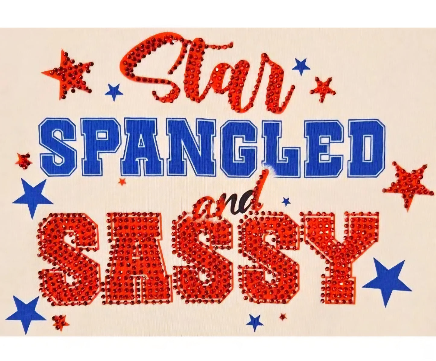 Star Spangled and Sassy Tee