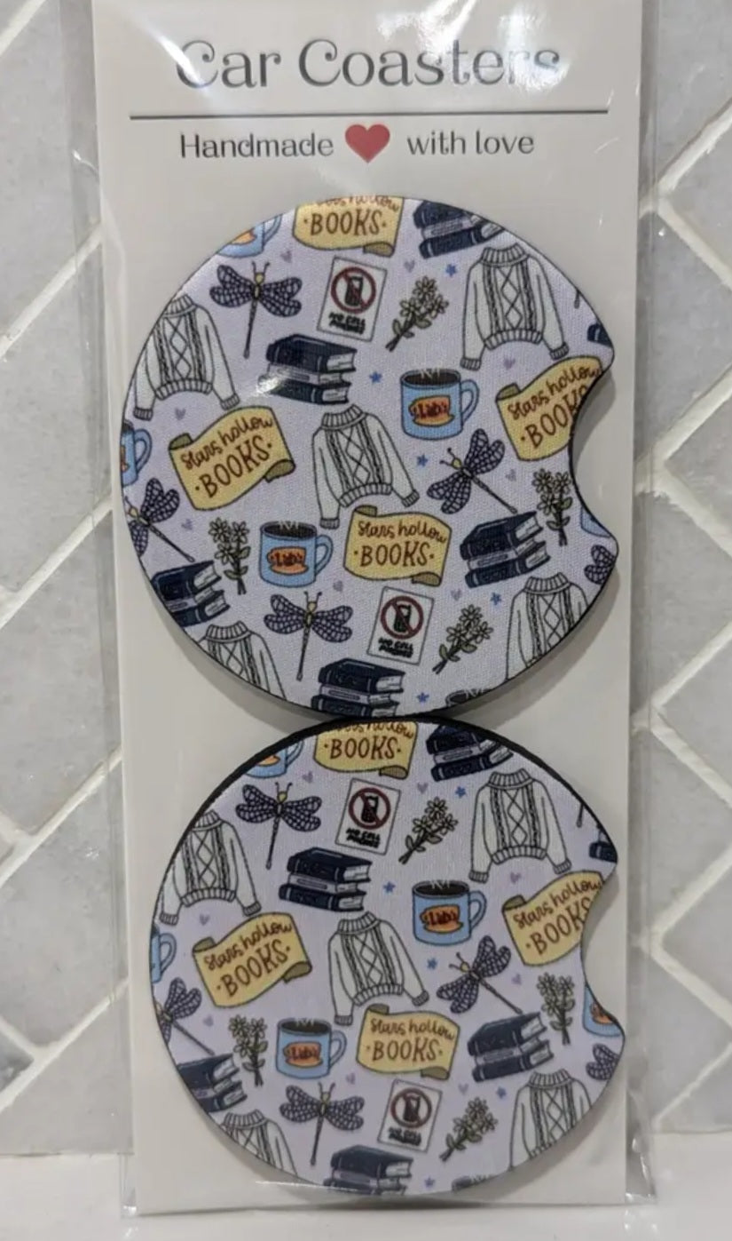Gilmore Girls Inspired Car Coasters