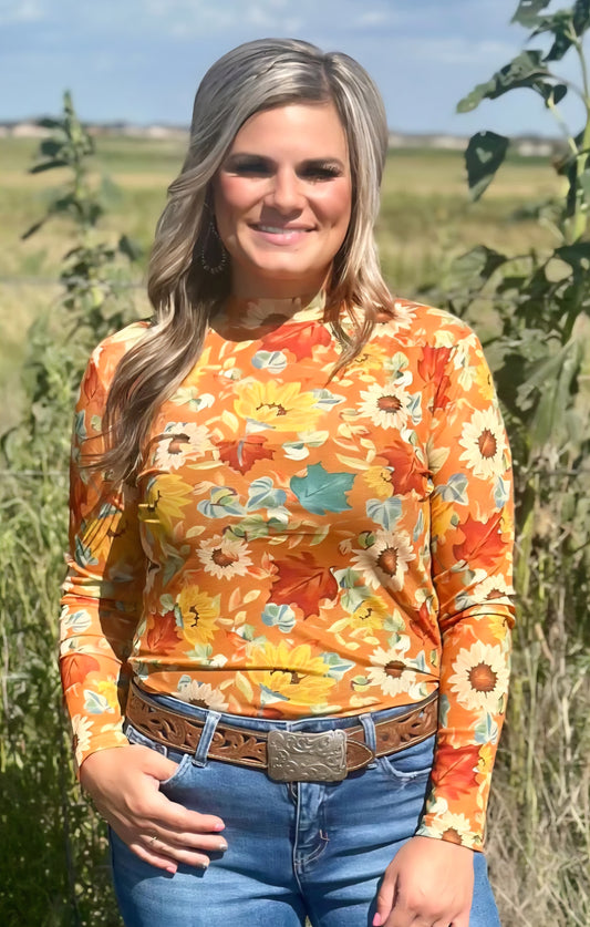 Blissfully Blessed Mesh Top