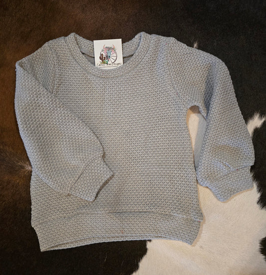 Grey Knit Sweater