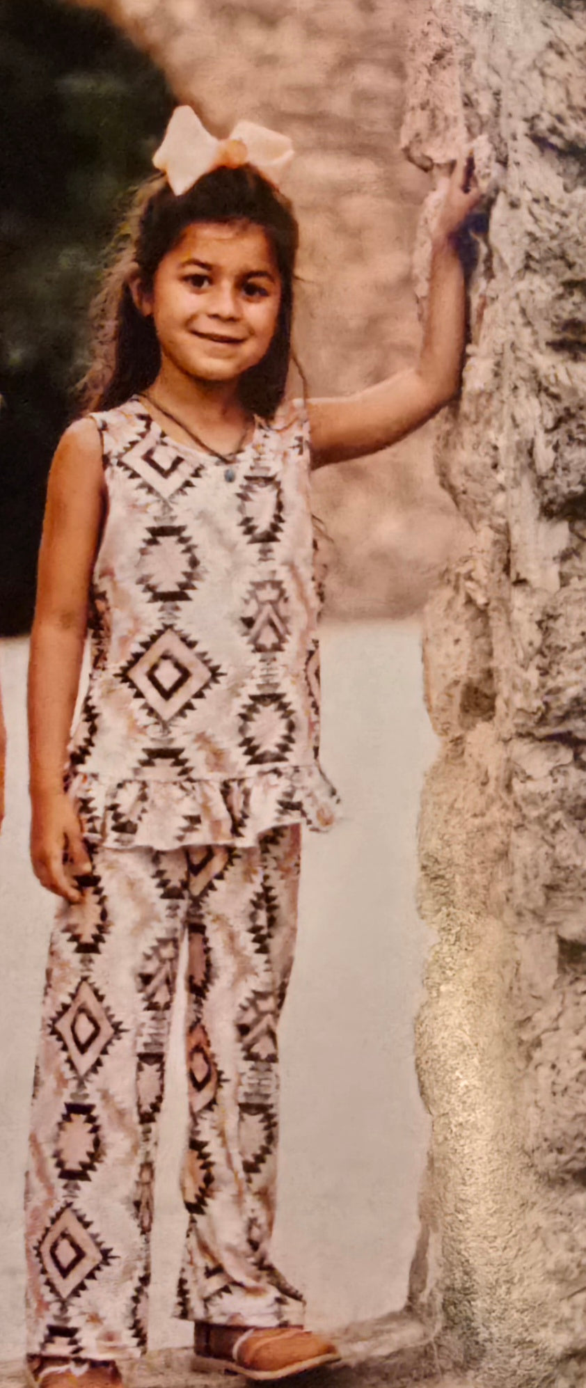 Two PC Aztec Pant Set