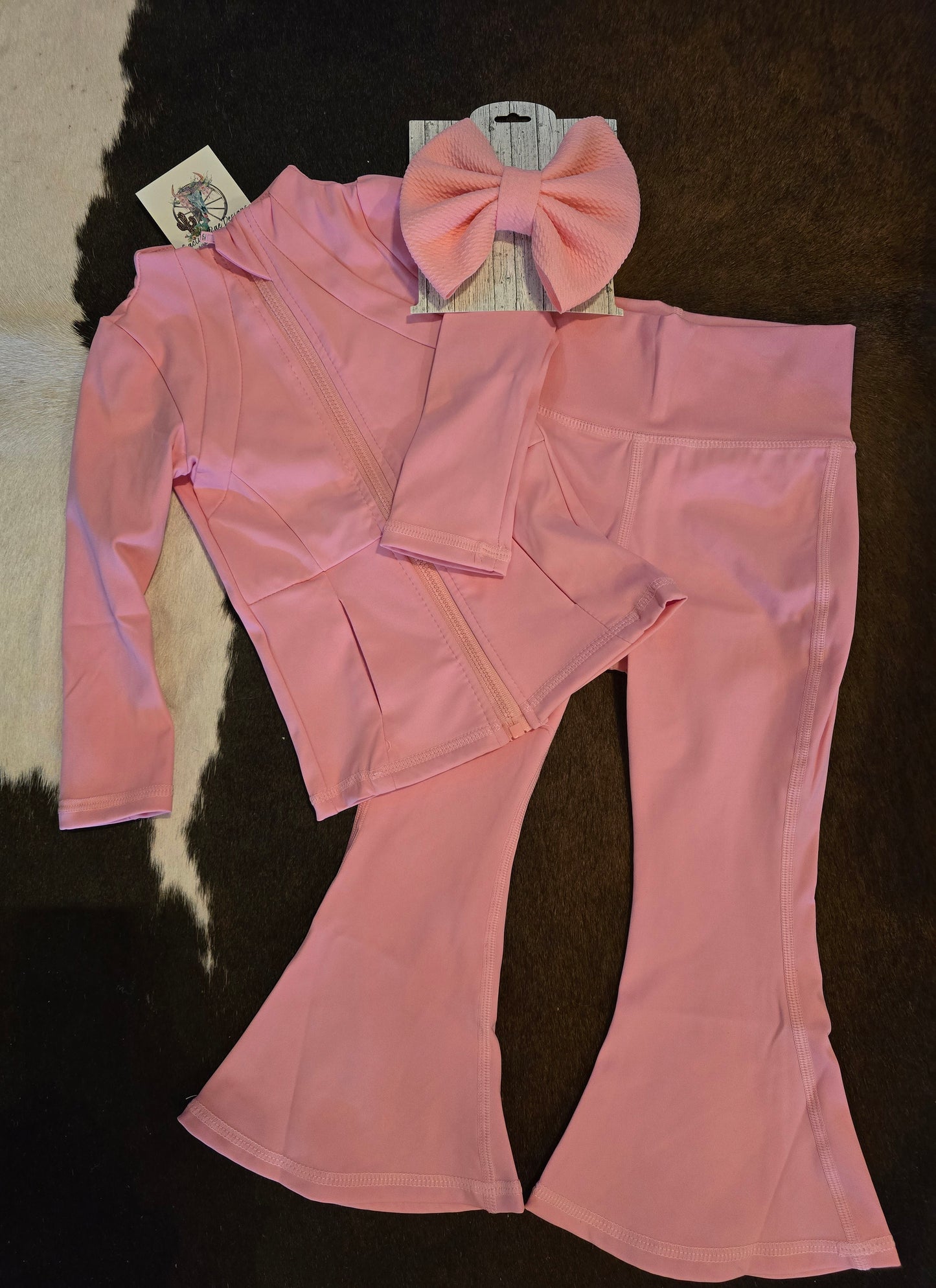 Girls Stretchy Active Set (Fitted)