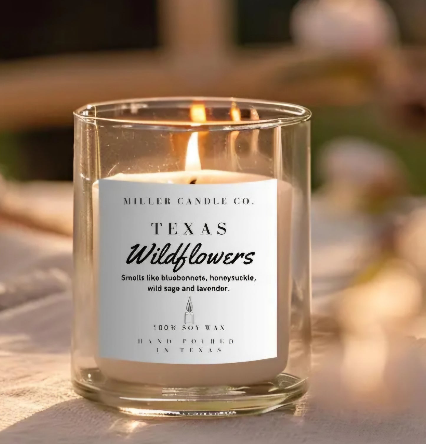 Whisky Glass Candle