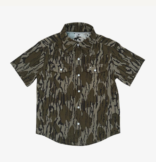 Performance Pearl Snap Boys/original Bottomland