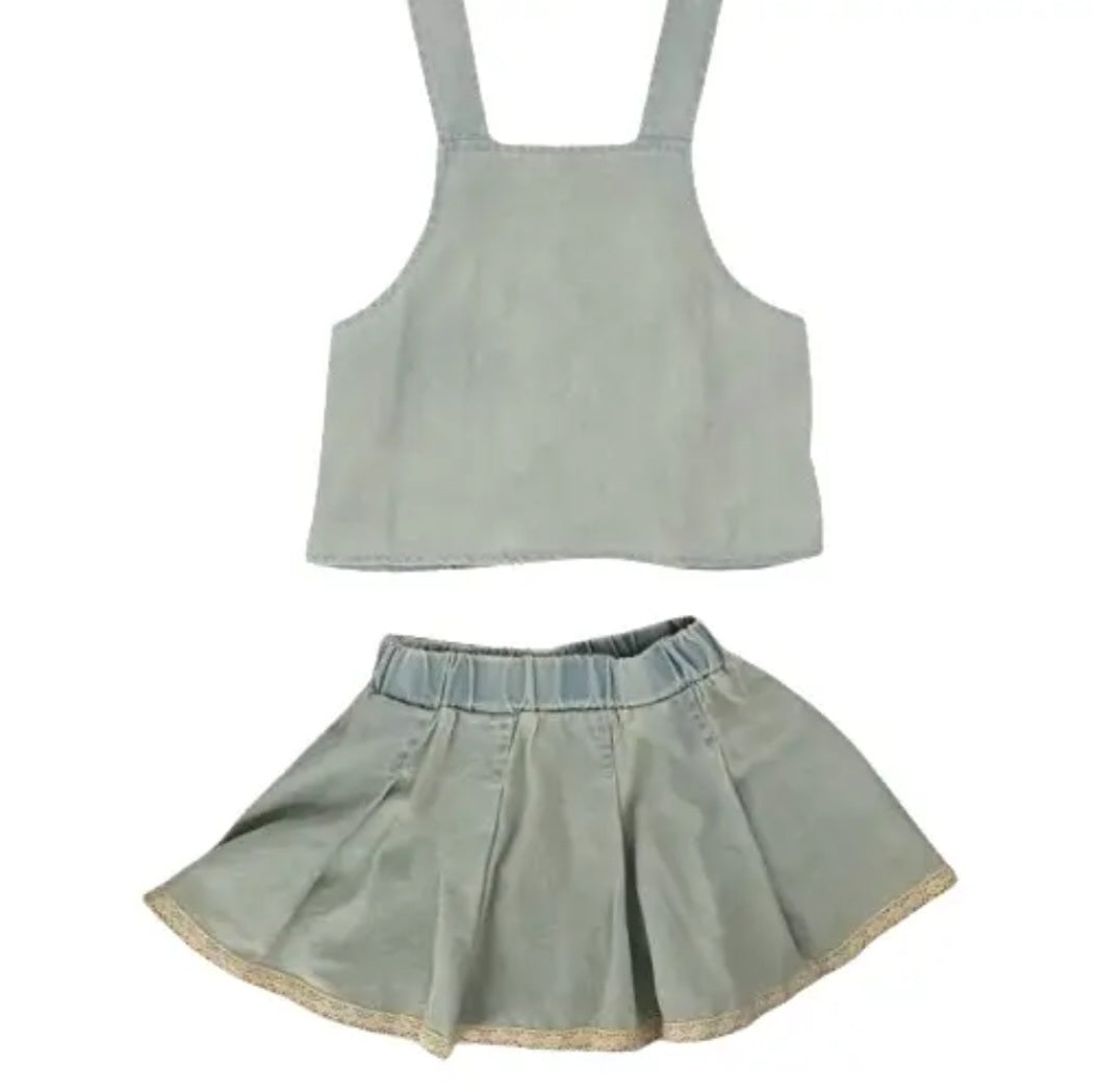 Crochet Tank & Skort Set
