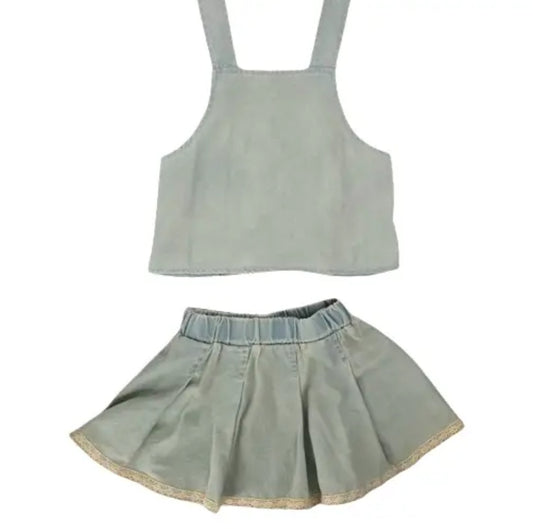 Crochet Tank & Skort Set
