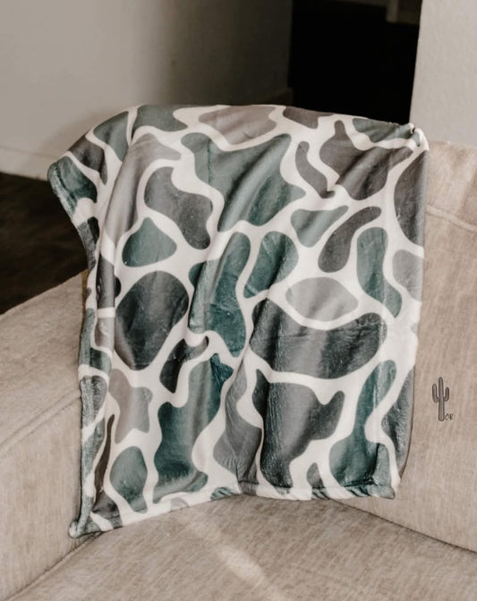 Adult Camo Blanket