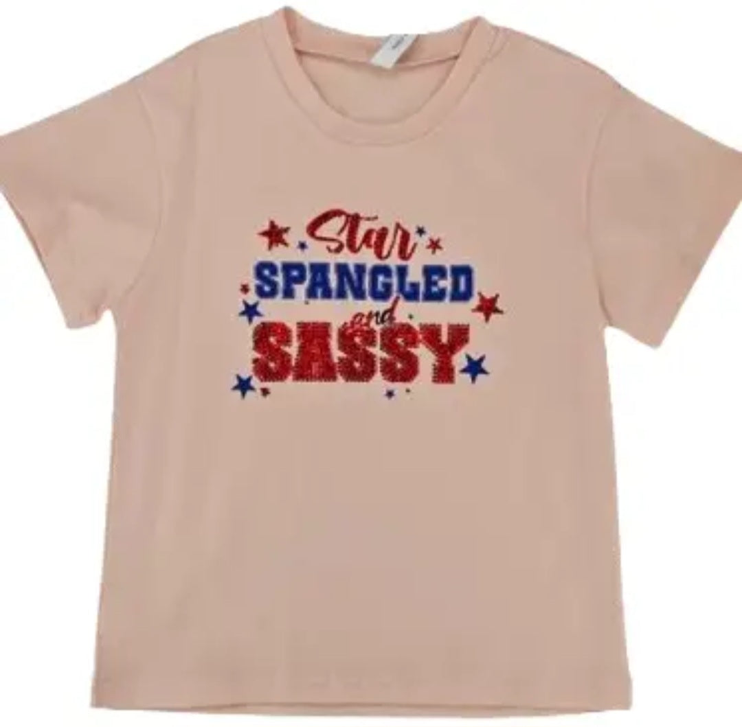 Star Spangled and Sassy Tee