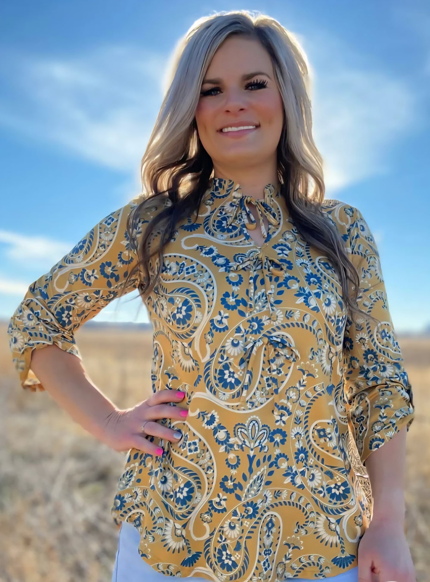 High Noon Honey Bow Top
