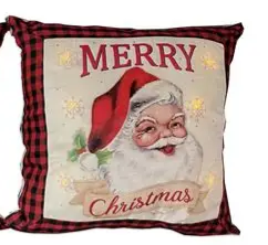 Christmas Light Up Pillows