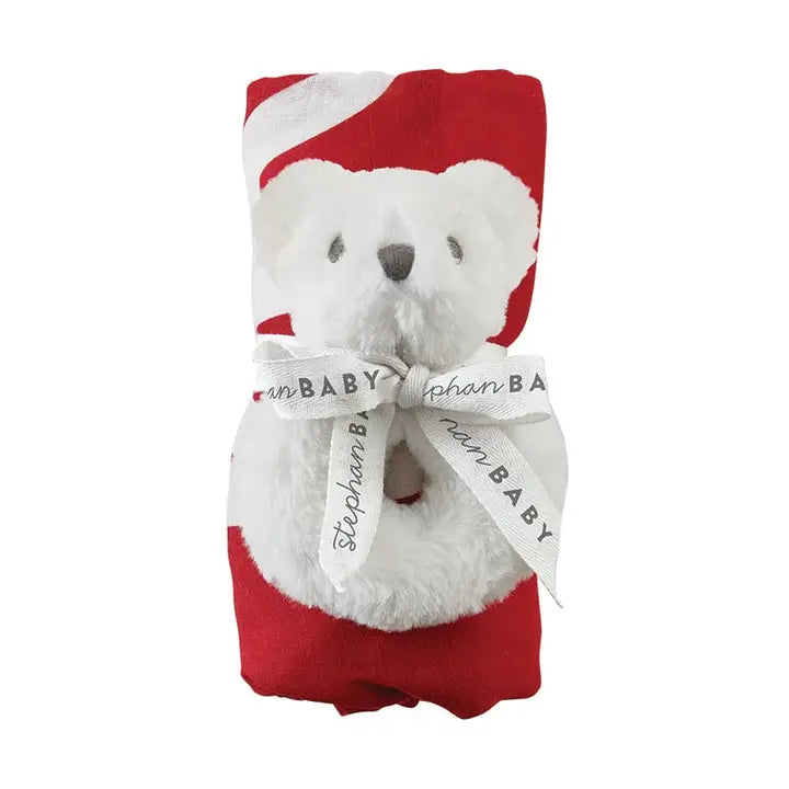 Swaddle Blankets with Rattle