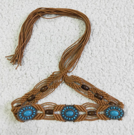 Boho Turquoise Belt