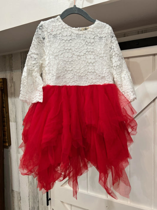 Red/White Tutu Dress
