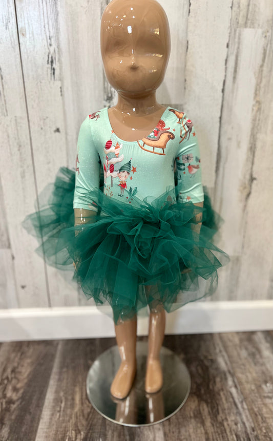 Believe in Your Elf Tutu Leo Dress