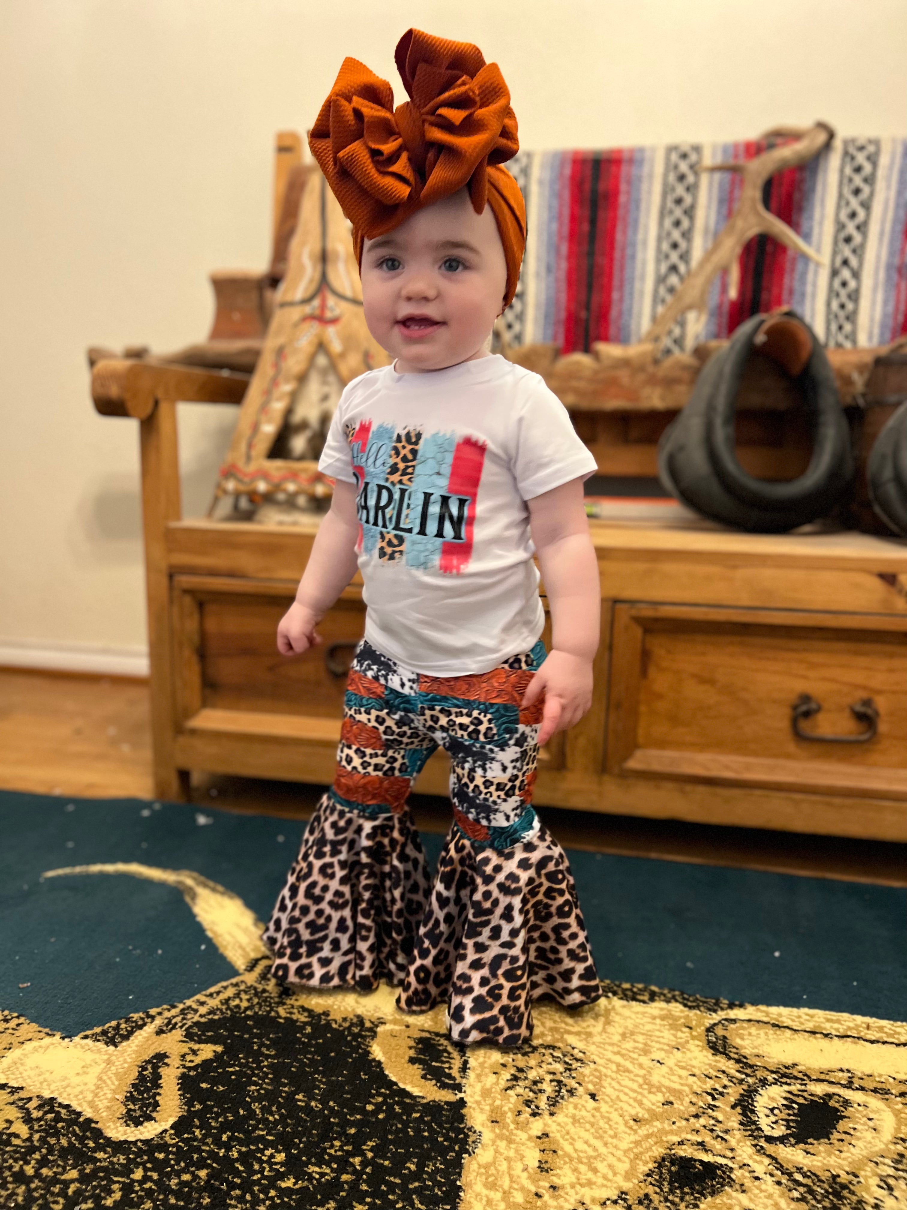 Leopard Western Bells – Cactus Rae Designs